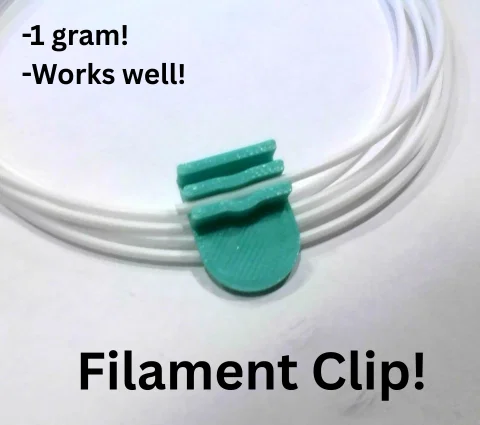 Kẹp Cố Định Sợi Nhựa (Filament Clip) - 1 Gram - Image 1