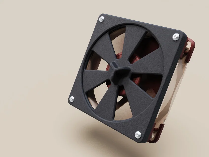 Nắp đậy cửa gió có thể đóng mở cho quạt 120mm - Image 3