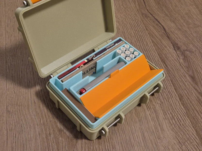 Khay Inlay J-Tray Joint Box cho hộp Gridfinity - Image 2