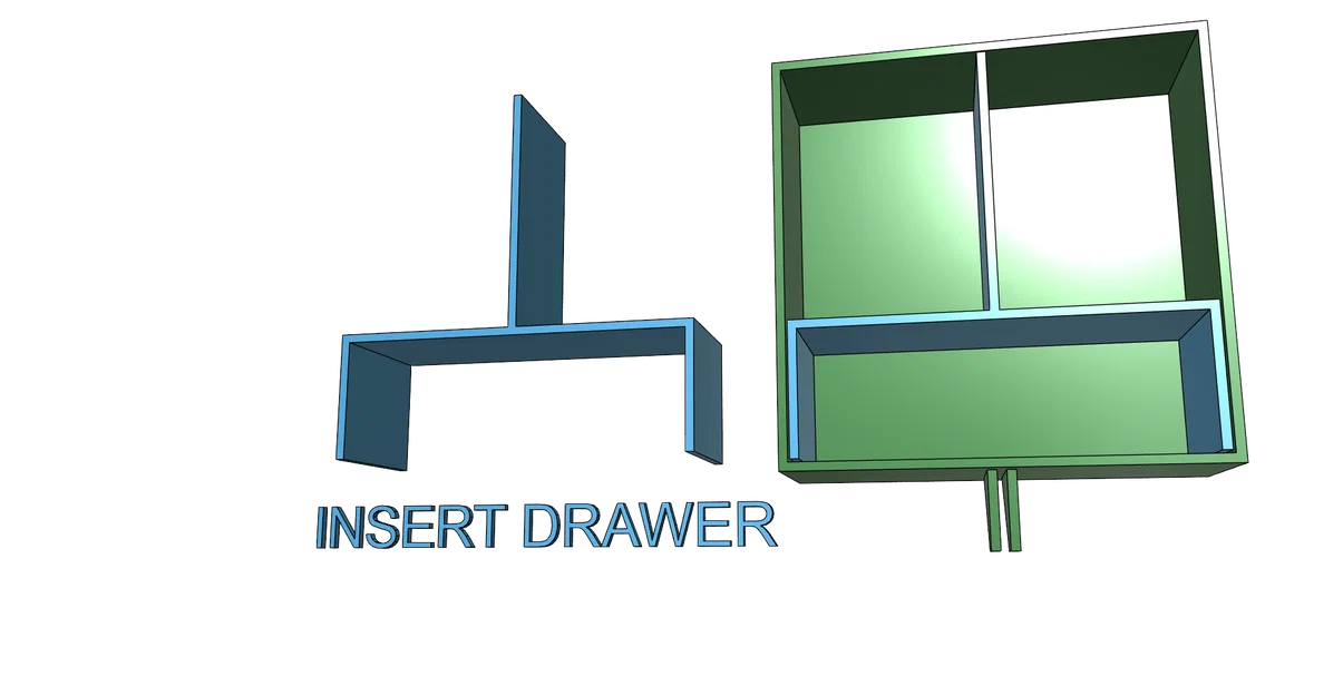 Bộ khay đựng đồ dùng văn phòng, ống cắm bút để bàn, in 3D dễ dàng không cần support - Image 9