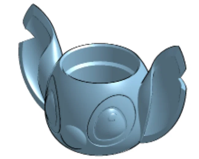 Mẫu in 3D ly đựng đồ hình Stitch cực cute và độc đáo - Image 1