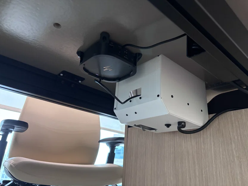 Ngàm gắn dưới gầm bàn cho HP G5 USB-C Dock và cục nguồn - Image 3