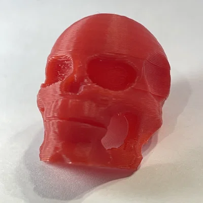 Mô hình hạt đầu lâu (Skull Bead) trang trí phong cách cho in 3D