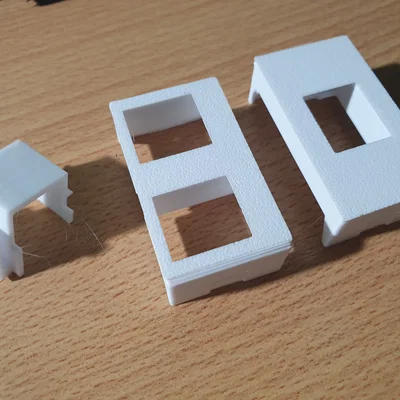 Module Keystone RJ45 Cat.6 in 3D cho mặt ổ cắm Soma