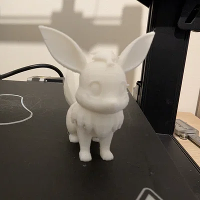 Mô hình 3D Eevee đáng yêu - Tải file STL in 3D Pokémon