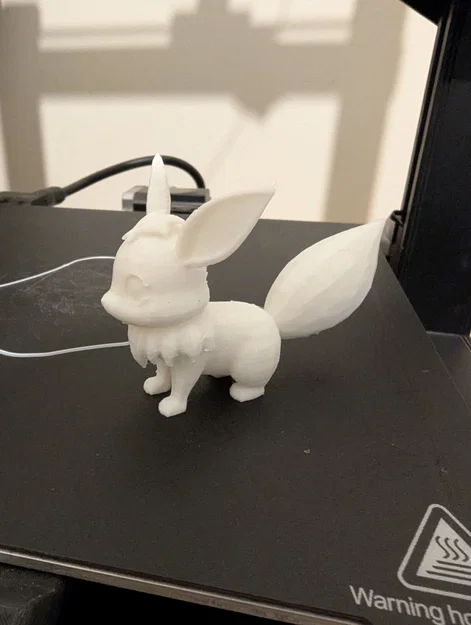 Mô hình 3D Eevee đáng yêu - Tải file STL in 3D Pokémon - Image 2