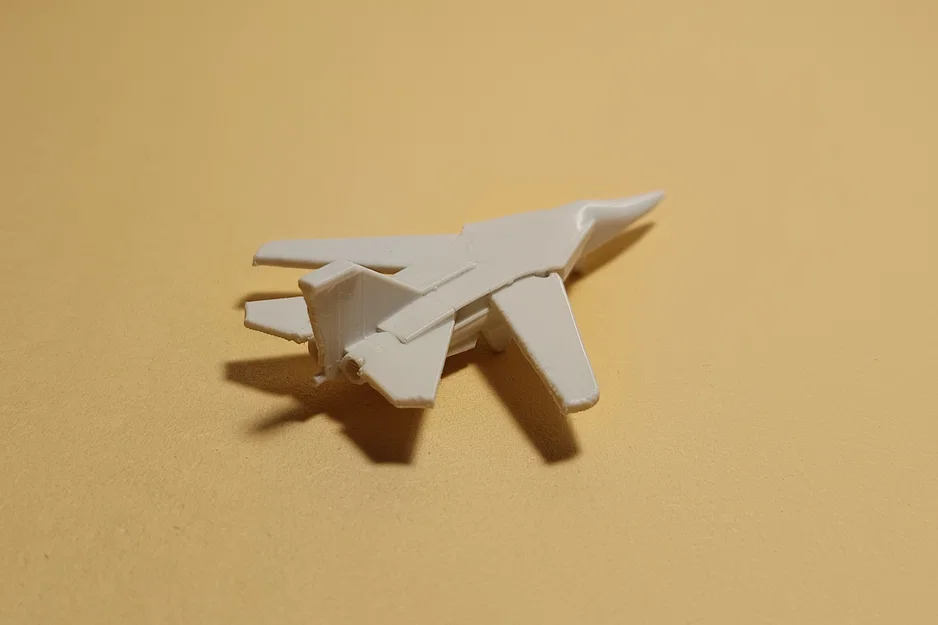 F-111 Aardvark: Mô hình máy bay chiến đấu mini in liền khối và có khớp cử động - Image 2