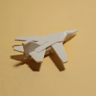 F-111 Aardvark: Mô hình máy bay chiến đấu mini in liền khối và có khớp cử động