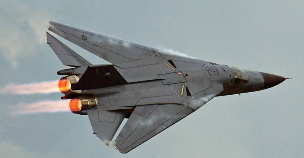 F-111 Aardvark: Mô hình máy bay chiến đấu mini in liền khối và có khớp cử động - Image 5