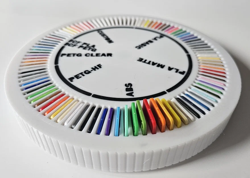 Bộ xoay đựng mẫu nhựa Bambu (100 khe) - Có dán nhãn - Image 3