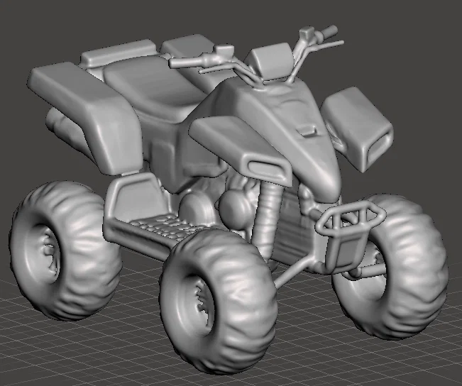 Mô hình xe địa hình Quad Bike ATV 3D in siêu đẹp - Image 1