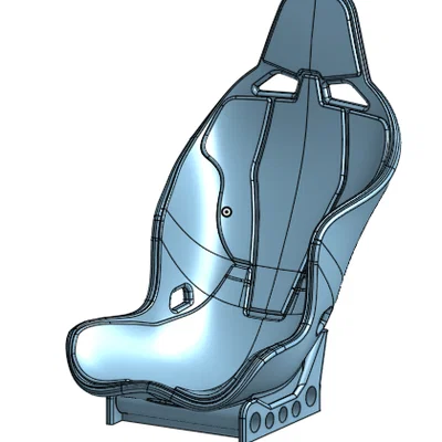 Ghế đua tỉ lệ 1/24 (1/24th scale Racing Seat)