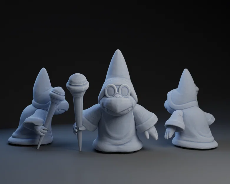 Mô hình Magikoopa 3D: Pháp sư huyền thoại từ vũ trụ Super Mario - Image 1