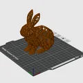 Thỏ Voronoi – Tượng Chú Thỏ Dạng Lưới (Không Cần Infill) - Thumbnail 2