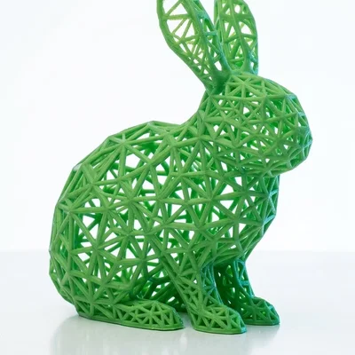 Thỏ Voronoi – Tượng Chú Thỏ Dạng Lưới (Không Cần Infill)