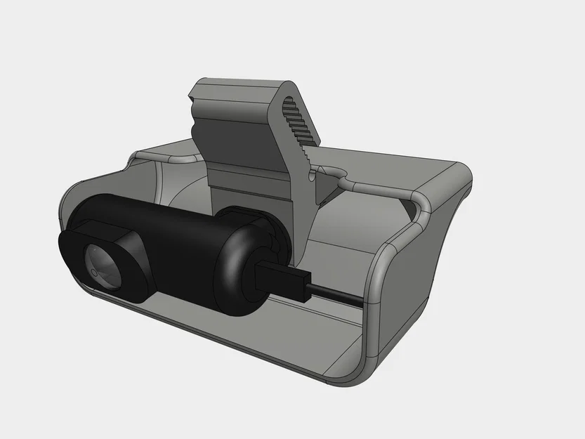 Ngàm gắn camera hành trình sau cho Volvo EX90 - Image 4