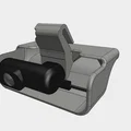 Ngàm gắn camera hành trình sau cho Volvo EX90 - Thumbnail 4