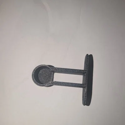 Ngàm gắn thanh treo quần áo, khăn tắm (đường kính 20mm) - Tự in 3D