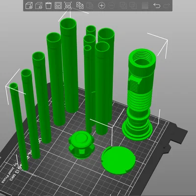 Mô hình kiếm ánh sáng Retractable Light Saber 3.0 Star Wars