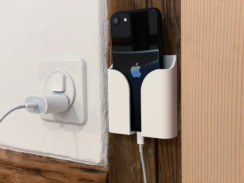 Giá đỡ điện thoại treo tường thông minh - Phụ kiện in 3D tiện ích - Image 1