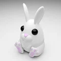 Trứng Thỏ Phục Sinh Dễ Thương (Nắp Vặn & Thiết kế In Đa Vật Liệu) - Thumbnail 3