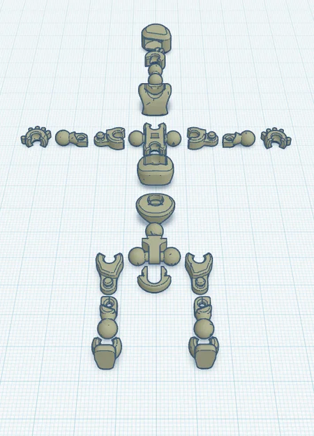 Mô hình khớp nối Baby Dummy 13 - Đồ chơi in 3D sáng tạo - Image 1