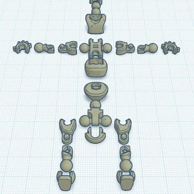 Mô hình khớp nối Baby Dummy 13 - Đồ chơi in 3D sáng tạo