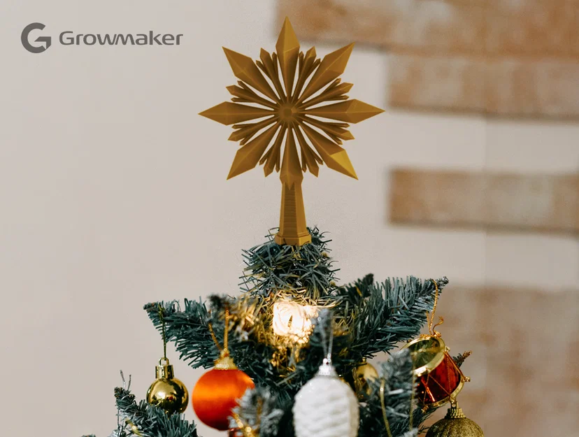 Ngôi Sao Đỉnh Cây Thông Noel - Christmas Tree Star Topper - Image 1