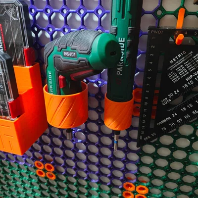 Giá treo máy vặn vít Parkside cho hệ thống Multiboard