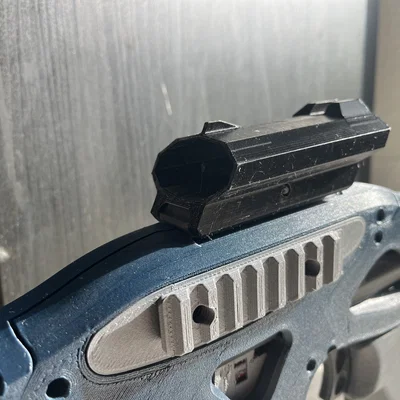 Ống ngắm không dùng ốc vít cho Nerf Blaster - Gắn Rail Picatinny