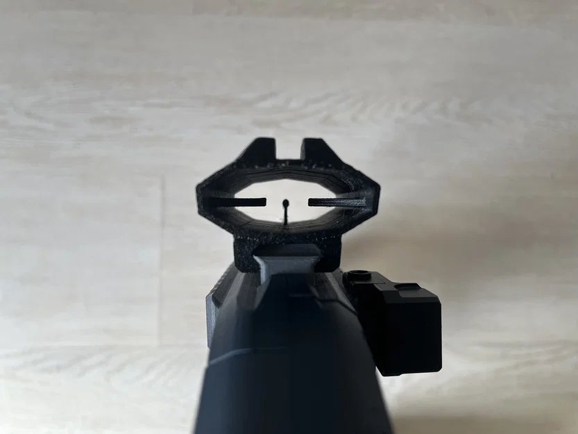 Ống ngắm không dùng ốc vít cho Nerf Blaster - Gắn Rail Picatinny - Image 2