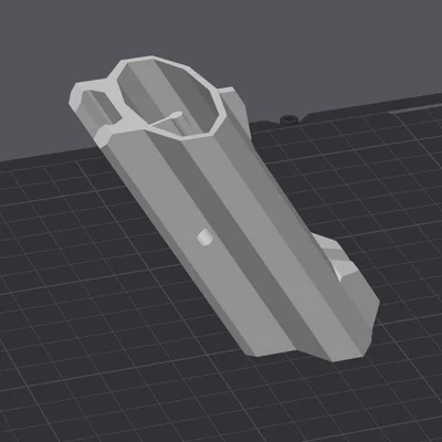 Ống ngắm không dùng ốc vít cho Nerf Blaster - Gắn Rail Picatinny