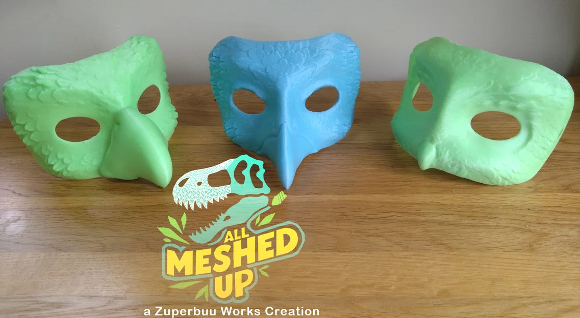 Bộ sưu tập mặt nạ chim dự tiệc (Bird Party Masks) - Image 1