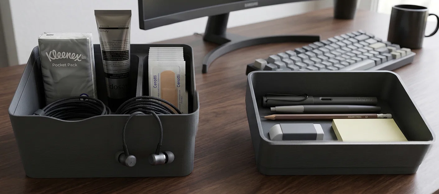 Bộ khay đựng đồ để bàn Desk Organizer - Image 1