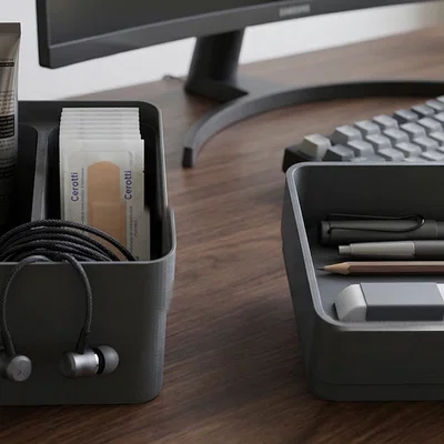 Bộ khay đựng đồ để bàn Desk Organizer
