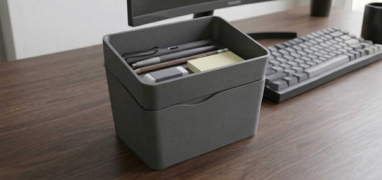 Bộ khay đựng đồ để bàn Desk Organizer - Image 2