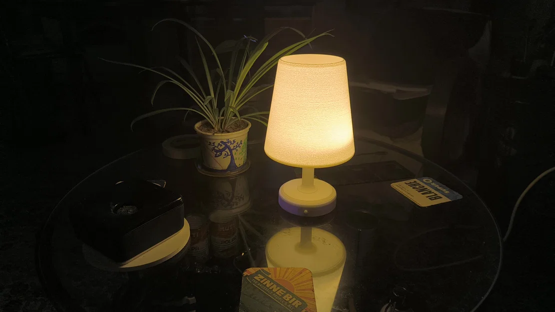 Đèn không dây (Wireless Lamp) dùng pin sạc - Image 1