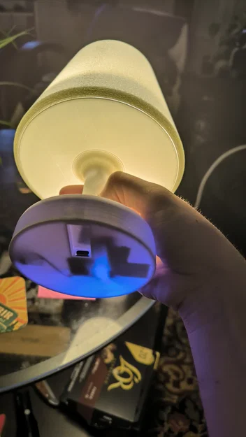 Đèn không dây (Wireless Lamp) dùng pin sạc - Image 4