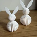 Mô hình chú thỏ sọc 3D decor trang trí lễ Phục sinh cực xinh - Thumbnail 2