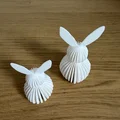 Mô hình chú thỏ sọc 3D decor trang trí lễ Phục sinh cực xinh - Thumbnail 4