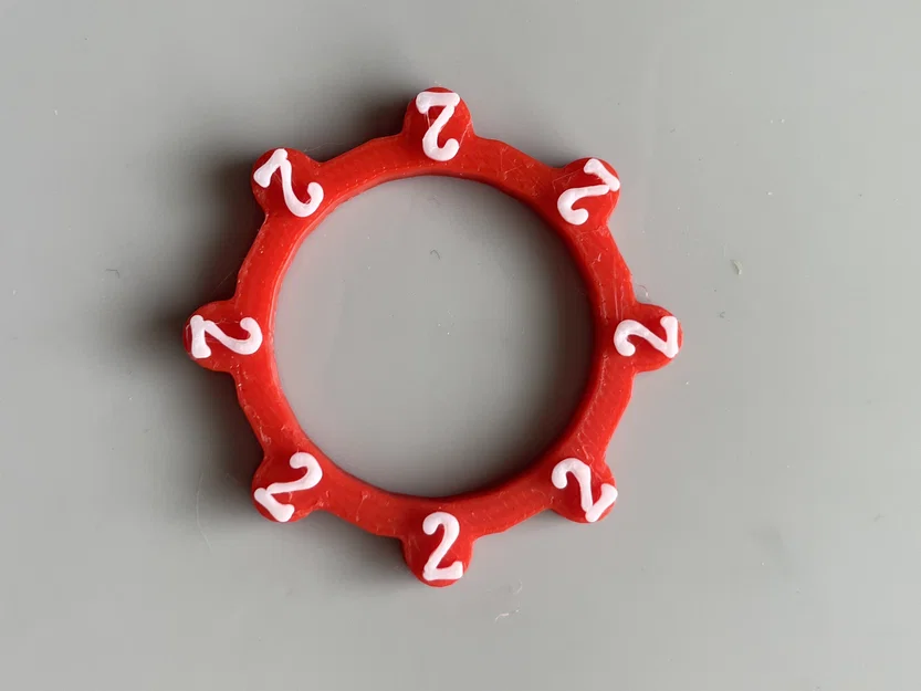 Vòng đánh dấu trạng thái có số cho mô hình DND và Tabletop RPG - Image 3