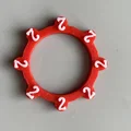 Vòng đánh dấu trạng thái có số cho mô hình DND và Tabletop RPG - Thumbnail 3