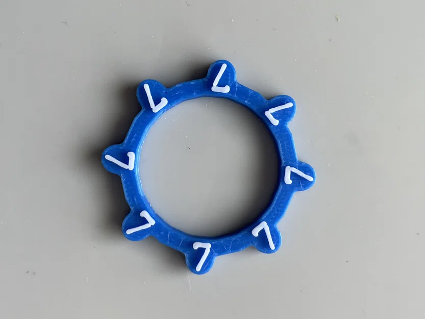 Vòng đánh dấu trạng thái có số cho mô hình DND và Tabletop RPG - Image 8