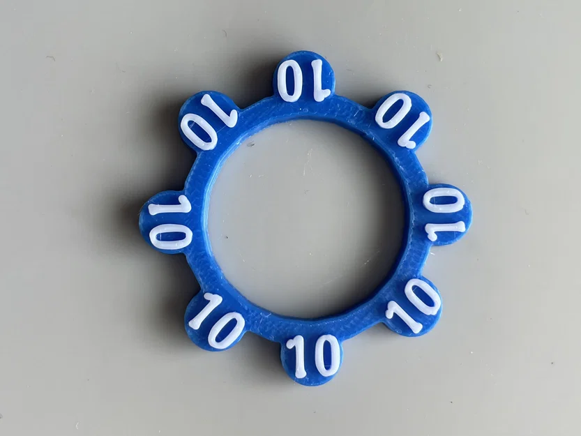 Vòng đánh dấu trạng thái có số cho mô hình DND và Tabletop RPG - Image 11