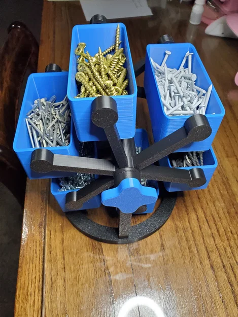 Khay Đựng Đồ Xoay Hình Đu Quay (Ferris Wheel Organizer) Độc Đáo - Image 1