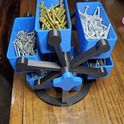 Khay Đựng Đồ Xoay Hình Đu Quay (Ferris Wheel Organizer) Độc Đáo