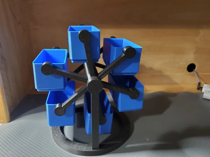Khay Đựng Đồ Xoay Hình Đu Quay (Ferris Wheel Organizer) Độc Đáo - Image 3
