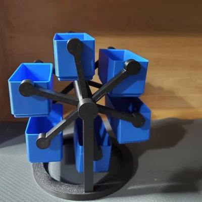 Khay Đựng Đồ Xoay Hình Đu Quay (Ferris Wheel Organizer) Độc Đáo