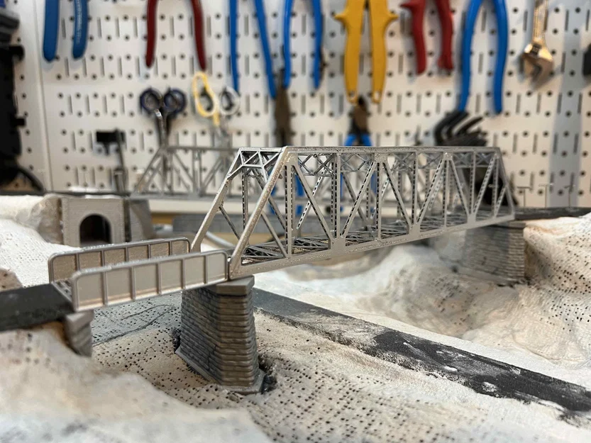 Mô hình cầu đường sắt dạng giàn tỷ lệ Z - Index Washington - Image 1