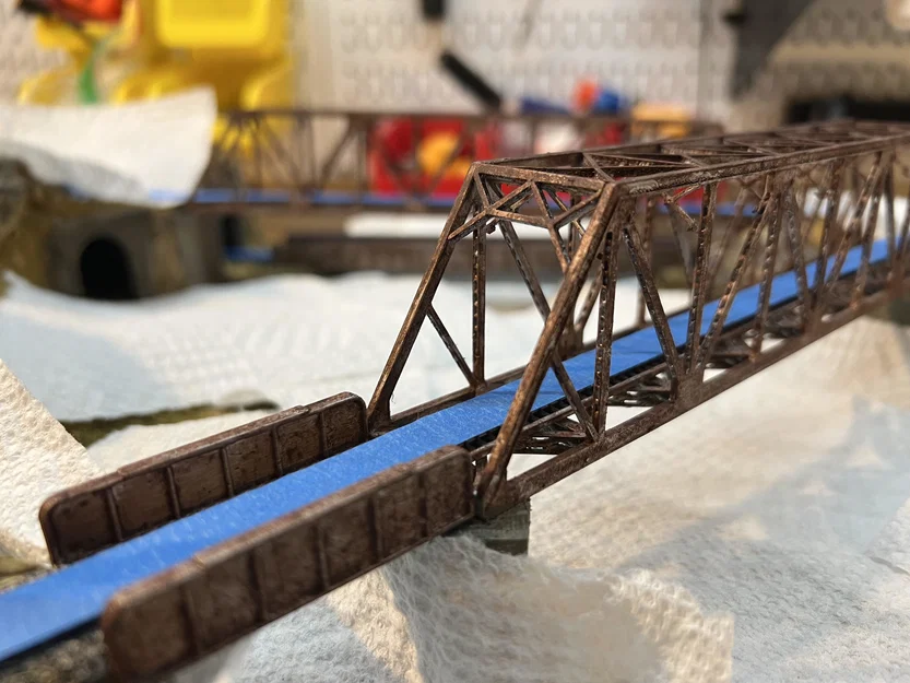 Mô hình cầu đường sắt dạng giàn tỷ lệ Z - Index Washington - Image 2